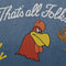 Looney Tunes Foghorn Leghorn Thats All Folks Wii Remote Controller Skin
